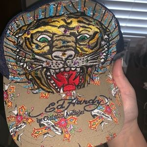 Ed hardy hat by Christian Audigier